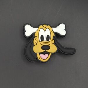 (5/$15) Disney Pluto Croc Charm